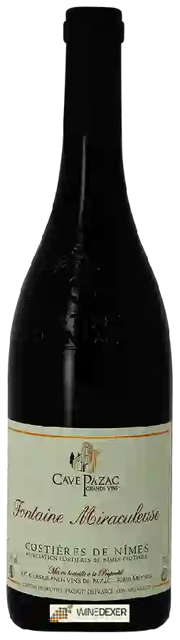 Cave de Pazac - Fontaine Miraculeuse Costières-de-Nîmes Cave de Pazac - Fontaine Miraculeuse Costières-de-Nîmes