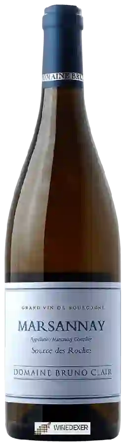 Domaine Bruno Clair - Source des Roches Marsannay Blanc Domaine Bruno Clair - Source des Roches Marsannay Blanc