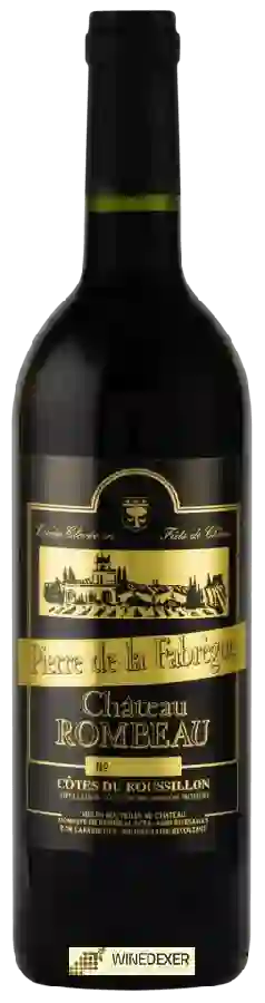 Domaine de Rombeau - Pierre de La Fabrègue Côtes du Roussillon