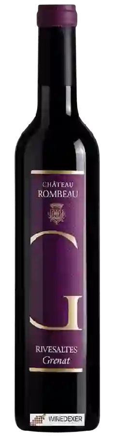 Domaine de Rombeau - Rivesaltes Grenat Domaine de Rombeau - Rivesaltes Grenat