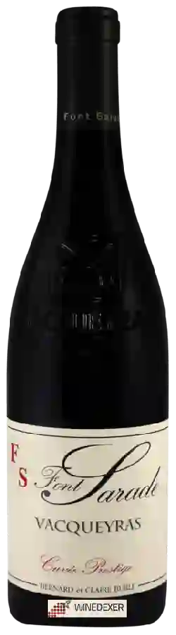 Domaine Font Sarade - Cuvée Prestige Vacqueyras Domaine Font Sarade - Cuvée Prestige Vacqueyras