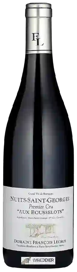 Domaine François Legros - Nuits-Saint-Georges Premier Cru 'Aux Bousselots' Domaine François Legros - Nuits-Saint-Georges Premier Cru 'Aux Bousselots'