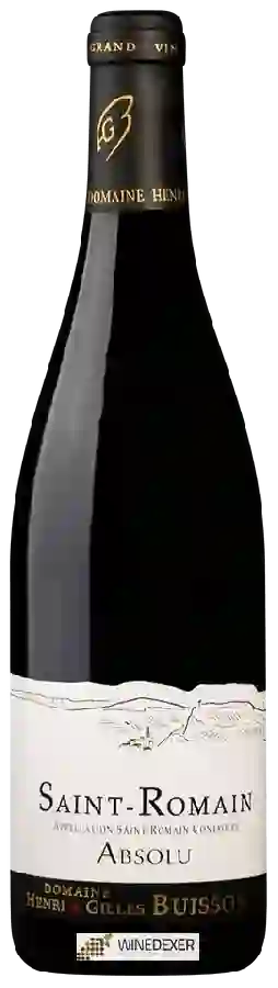 Domaine Henri & Gilles Buisson - Saint-Romain Absolu Rouge