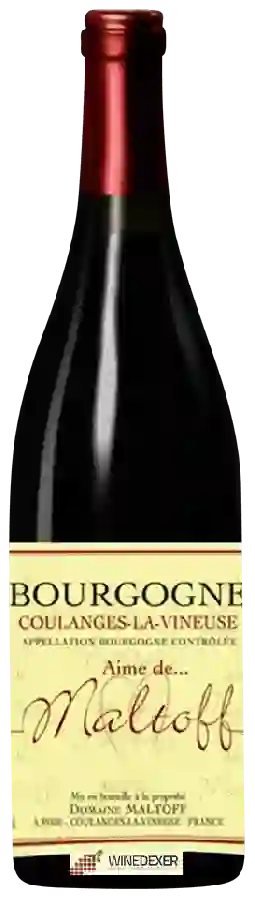 Domaine Maltoff - Aime de Bourgogne Coulanges-la-Vineuse