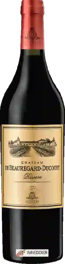 Château de Beauregard-Ducourt - Réserve Bordeaux Château de Beauregard-Ducourt - Réserve Bordeaux