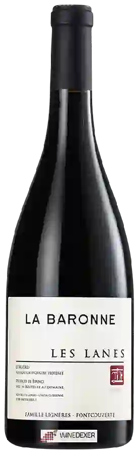 Famille Lignères - Château La Baronne - Les Lanes Corbières Rouge Famille Lignères - Château La Baronne - Les Lanes Corbières Rouge
