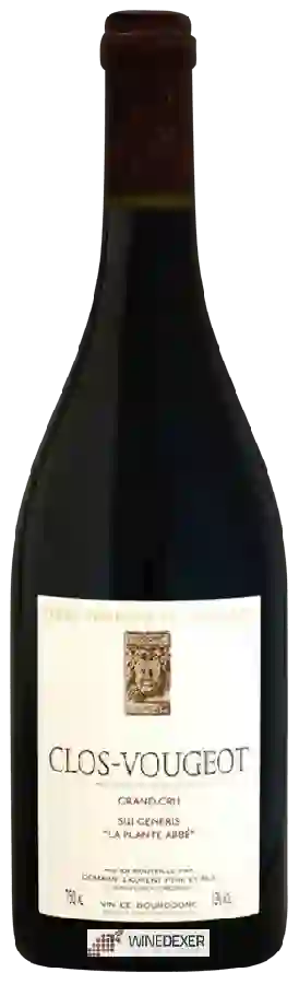 Domaine Laurent Père & Fils - La Plante l'Abbé Sui Generis Clos-Vougeot Domaine Laurent Père & Fils - La Plante l'Abbé Sui Generis Clos-Vougeot