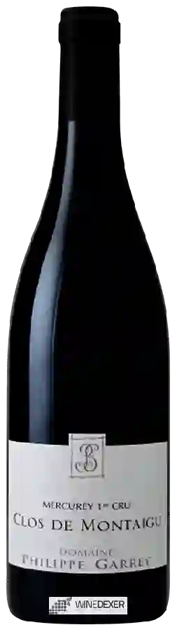 Weingut Philippe Garrey - Mercurey 1er Cru 'Clos de Montaigu' Weingut Philippe Garrey - Mercurey 1er Cru 'Clos de Montaigu'