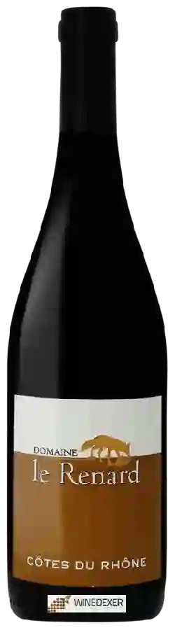Domaine le Renard - Côtes du Rhône Rouge Domaine le Renard - Côtes du Rhône Rouge