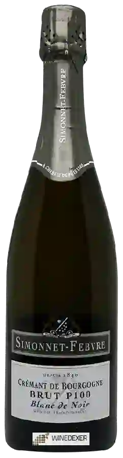 Weingut Simonnet-Febvre - Crémant de Bourgogne Blanc de Noir Brut P100
