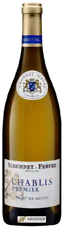 Weingut Simonnet-Febvre - Mont de Milieu Chablis Premier Cru Weingut Simonnet-Febvre - Mont de Milieu Chablis Premier Cru