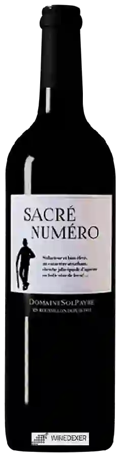 Domaine Sol Payré - Sacré Numéro Rouge