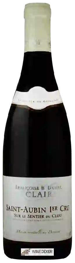 Domaine Françoise & Denis Clair - Saint-Aubin 1er Cru 'Sur le Sentier du Clou' Rouge