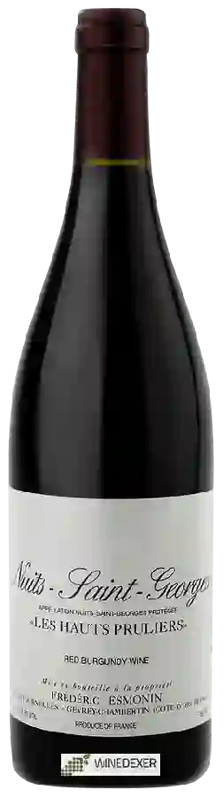 Domaine Frédéric Esmonin - Nuits-Saint-Georges 1er Cru 'Les Hauts Pruliers' Domaine Frédéric Esmonin - Nuits-Saint-Georges 1er Cru 'Les Hauts Pruliers'
