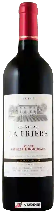 Château La Frière - Vieilles Vignes Blaye Côtes de Bordeaux Château La Frière - Vieilles Vignes Blaye Côtes de Bordeaux