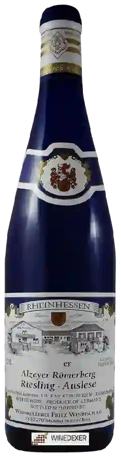 Weingut Fritz Windisch - Alzeyer Römerberg Riesling Auslese