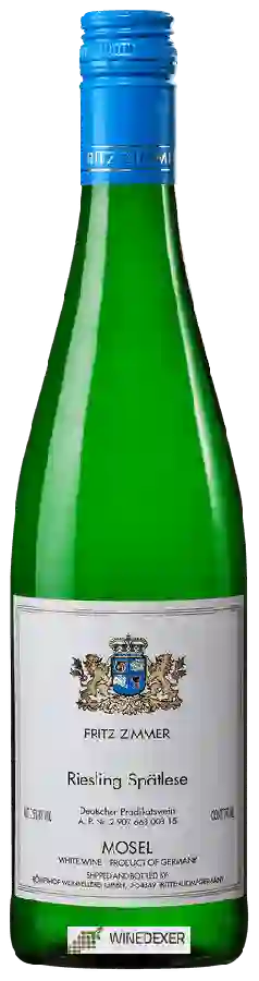 Weingut Fritz Zimmer - Riesling Spätlese Weingut Fritz Zimmer - Riesling Spätlese