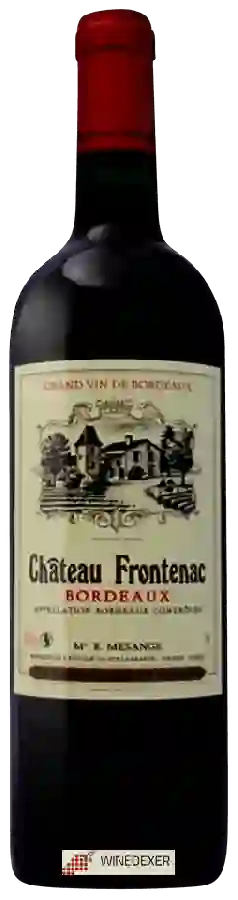 Château Frontenac - Bordeaux Rouge Château Frontenac - Bordeaux Rouge