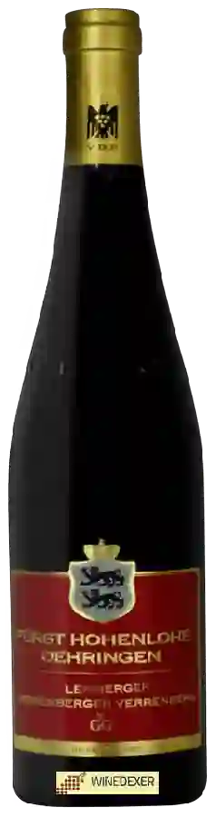 Weingut Fürst Hohenlohe Oehringen - Lemberger Verrenberg GG Weingut Fürst Hohenlohe Oehringen - Lemberger Verrenberg GG