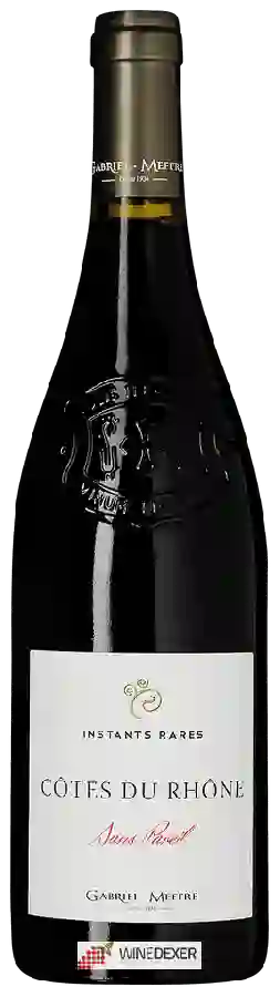 Weingut Gabriel Meffre - Instants Rares Côtes du Rhône Sans Pareil Weingut Gabriel Meffre - Instants Rares Côtes du Rhône Sans Pareil