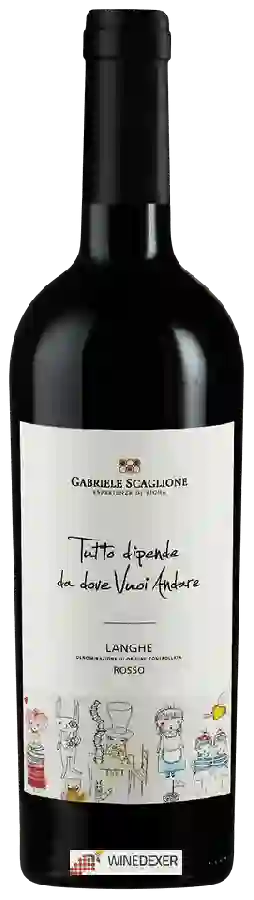 Weingut Gabriele Scaglione - Tutto Dipende du Dove Vuoi Andare Langhe Rosso