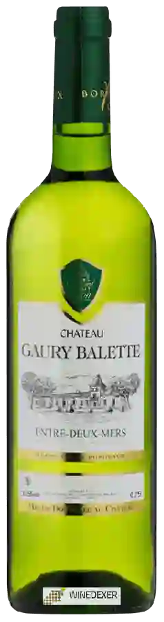 Château Gaury Balette - Entre-Deux-Mers Château Gaury Balette - Entre-Deux-Mers
