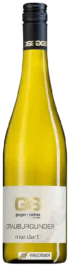 Weingut Geiger & Söhne - Grauburgunder Mundart Weingut Geiger & Söhne - Grauburgunder Mundart