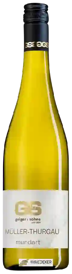 Weingut Geiger & Söhne - Müller-Thurgau Mundart Trocken Weingut Geiger & Söhne - Müller-Thurgau Mundart Trocken