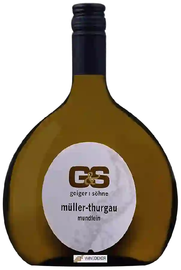 Weingut Geiger & Söhne - Müller-Thurgau Mundfein Weingut Geiger & Söhne - Müller-Thurgau Mundfein
