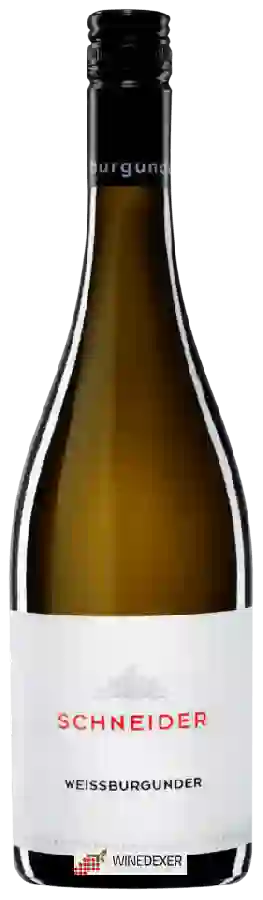 Weingut Schneider - Weissburgunder