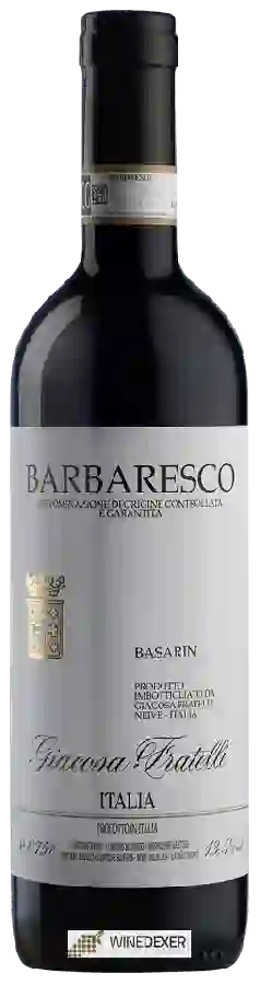Weingut Giacosa Fratelli - Barbaresco Basarin