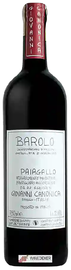 Weingut Giovanni Canonica - Barolo Paiagallo