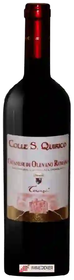 Weingut Giovanni Terenzi - Colle S. Quirico Cesanese di Olevano Romano Weingut Giovanni Terenzi - Colle S. Quirico Cesanese di Olevano Romano