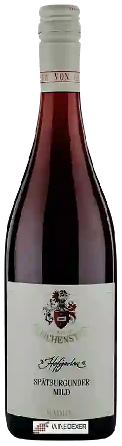 Weingut Freiherr von Gleichenstein - Hofgarten Spätburgunder Mild Weingut Freiherr von Gleichenstein - Hofgarten Spätburgunder Mild