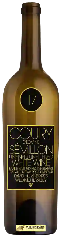 Weingut Golden Cluster - Coury Old Vine Sémillon