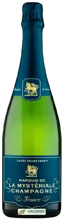 Maison de Grand Esprit - Marquis de La Mystèriale Brut Champagne Maison de Grand Esprit - Marquis de La Mystèriale Brut Champagne