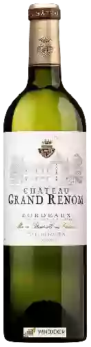 Château Grand Renom - Bordeaux Blanc