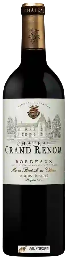 Château Grand Renom - Bordeaux Château Grand Renom - Bordeaux