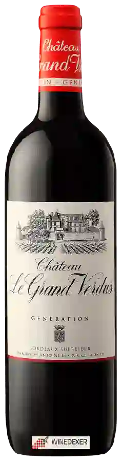 Château Le Grand Verdus - Generation Bordeaux Supérieur Château Le Grand Verdus - Generation Bordeaux Supérieur