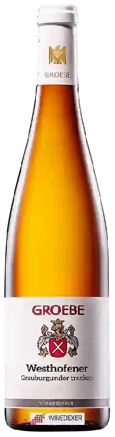 Weingut Groebe - Westhofener Grauburgunder Trocken Weingut Groebe - Westhofener Grauburgunder Trocken