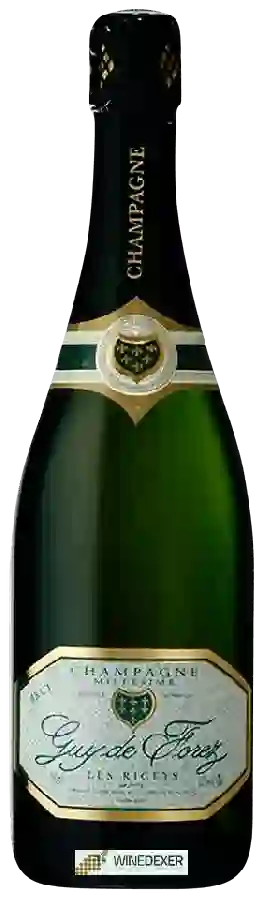Weingut Guy de Forez - À Les Riceys Millésimé Brut Champagne Weingut Guy de Forez - À Les Riceys Millésimé Brut Champagne