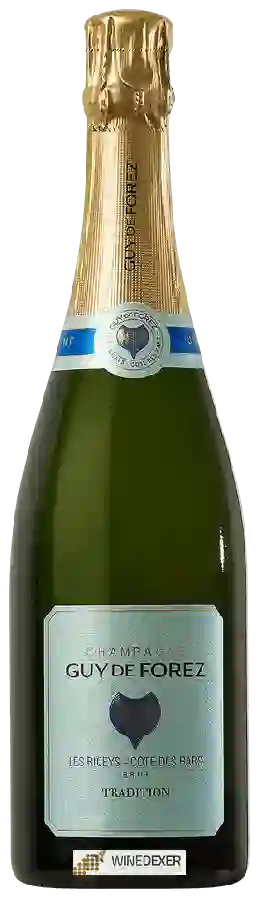 Weingut Guy de Forez - Les Riceys Cote des Bars Tradition Brut Champagne Weingut Guy de Forez - Les Riceys Cote des Bars Tradition Brut Champagne