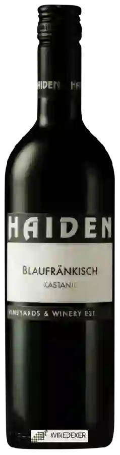 Weingut Haiden - Kastanie Blaufränkisch Weingut Haiden - Kastanie Blaufränkisch