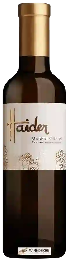 Weingut Haider - Muskat Ottonel Trockenbeerenauslese Weingut Haider - Muskat Ottonel Trockenbeerenauslese