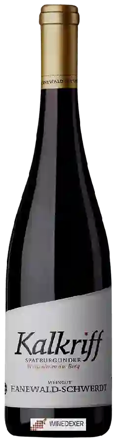 Weingut Hanewald-Schwerdt - Spätburgunder Kalkriff Weingut Hanewald-Schwerdt - Spätburgunder Kalkriff