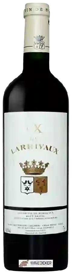 Château Larrivaux - L'X de Larrivaux Haut-Medoc