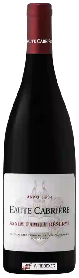 Weingut Haute Cabrière - Arnim Family Réserve Weingut Haute Cabrière - Arnim Family Réserve
