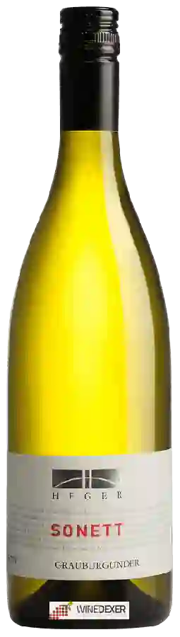 Weingut Heger - Sonett Grauburgunder Weingut Heger - Sonett Grauburgunder