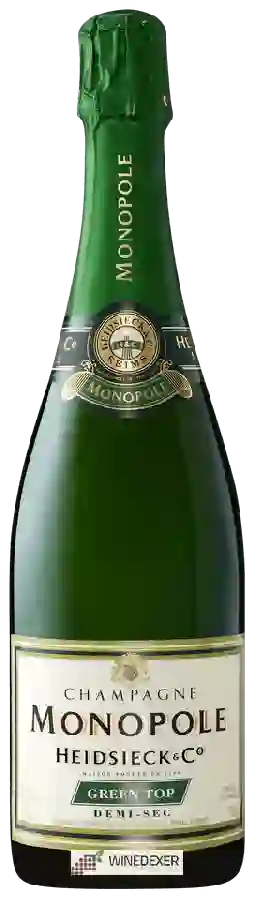 Weingut Heidsieck & Co. Monopole - Green Top Demi - Sec Champagne Weingut Heidsieck & Co. Monopole - Green Top Demi - Sec Champagne