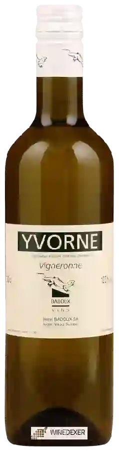 Weingut Henri Badoux - Vigneronne Blanc Weingut Henri Badoux - Vigneronne Blanc